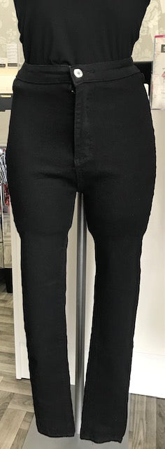 Black Basic Skinny Denim Jeans (Sizes 6 & 8 left)